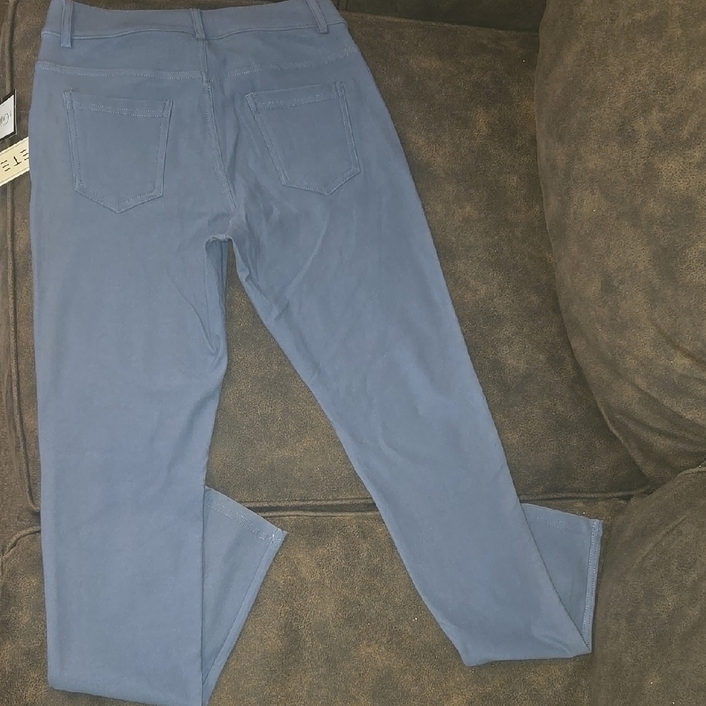 Yelete Blue Skinny Pants - Picture 4 of 6